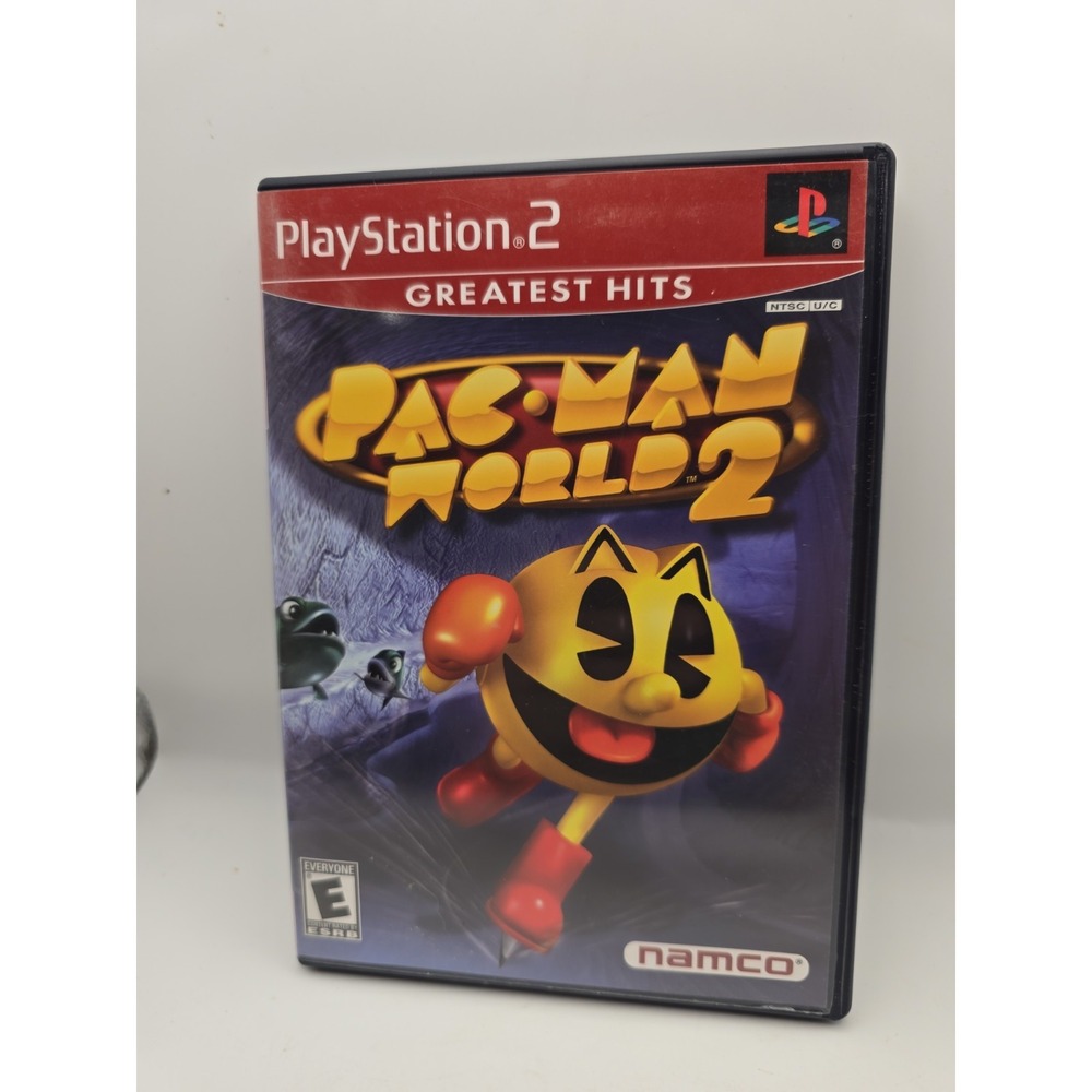 Pac-Man World 2: Greatest Hits (Sony PlayStation 2, 2002) No Manual